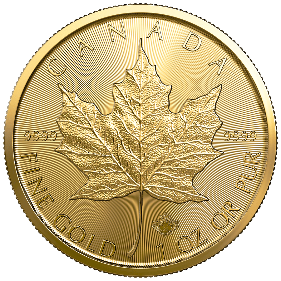 1 once Canadian Mint’s Gold Maple Leaf
