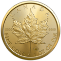 1 once Canadian Mint’s Gold Maple Leaf