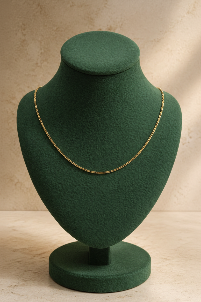 18K Solid Gold-VCL Chain