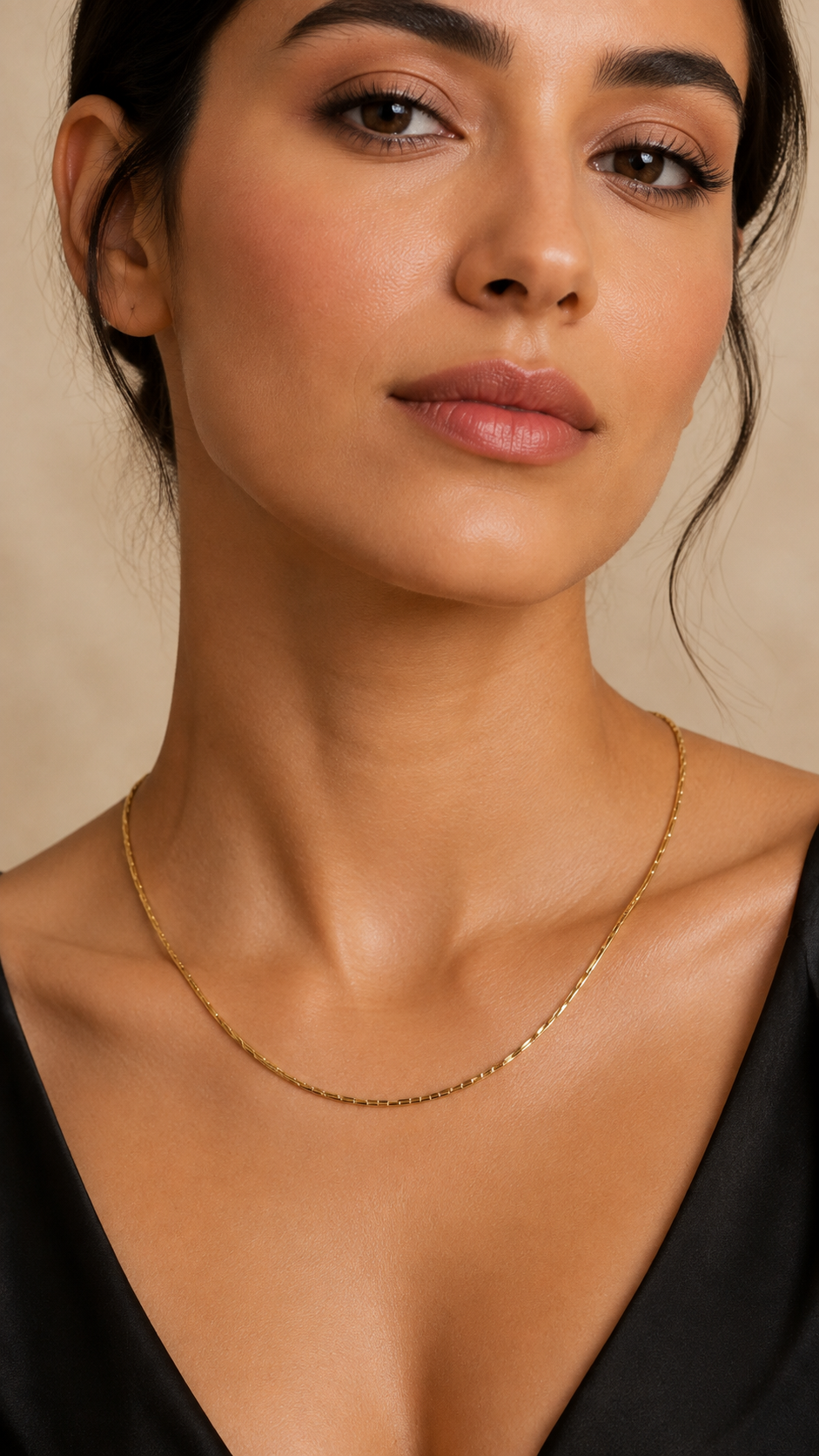 18K Solid Gold-VCL Chain