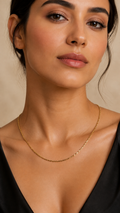 18K Solid Gold Necklace (VCL)
