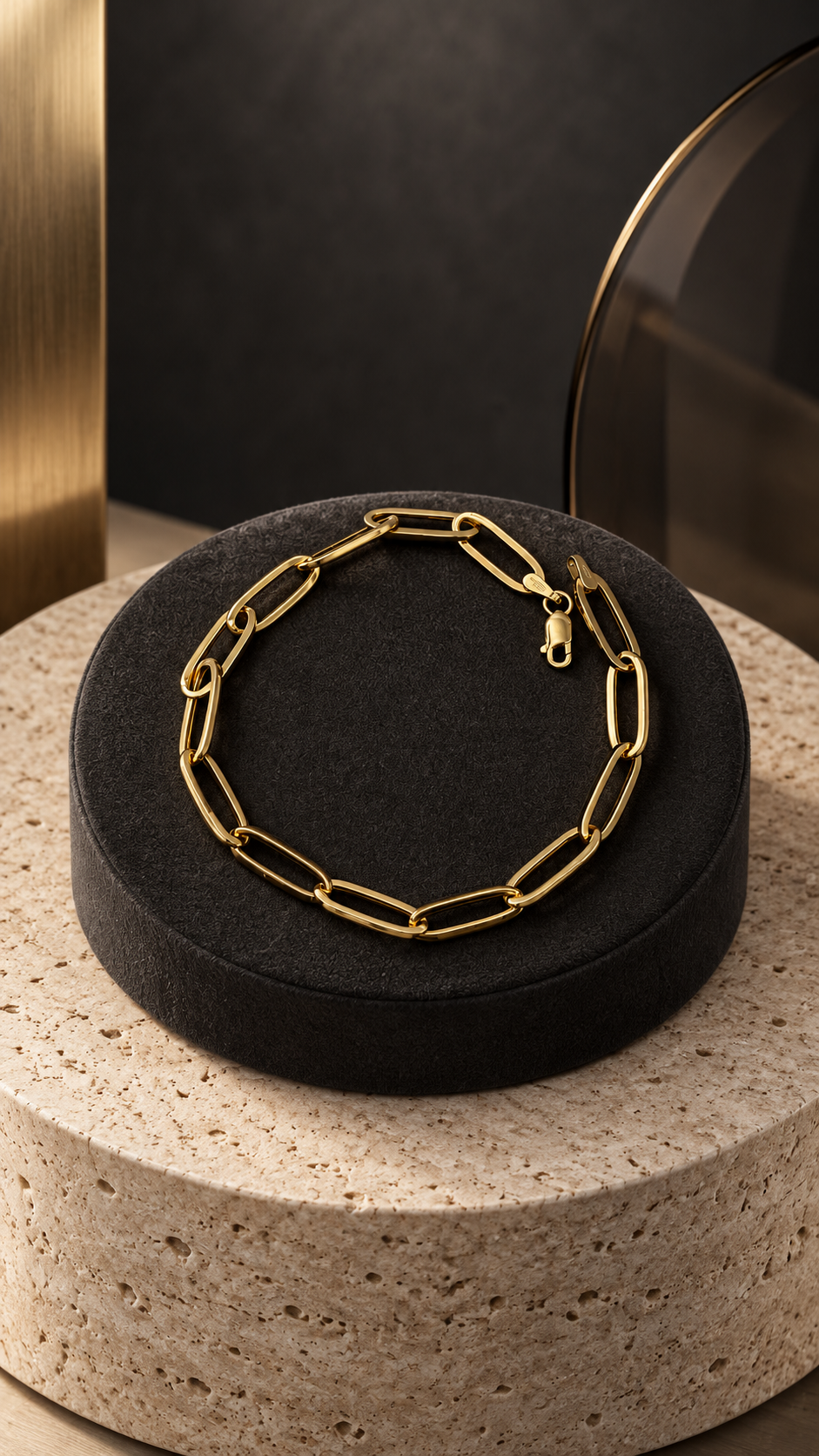 18K Solid Gold Bracelet