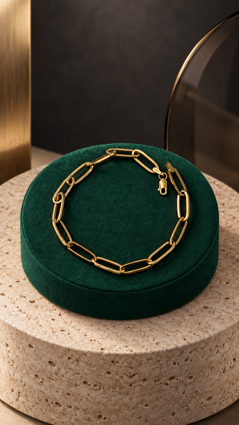 18K Solid Gold Bracelet