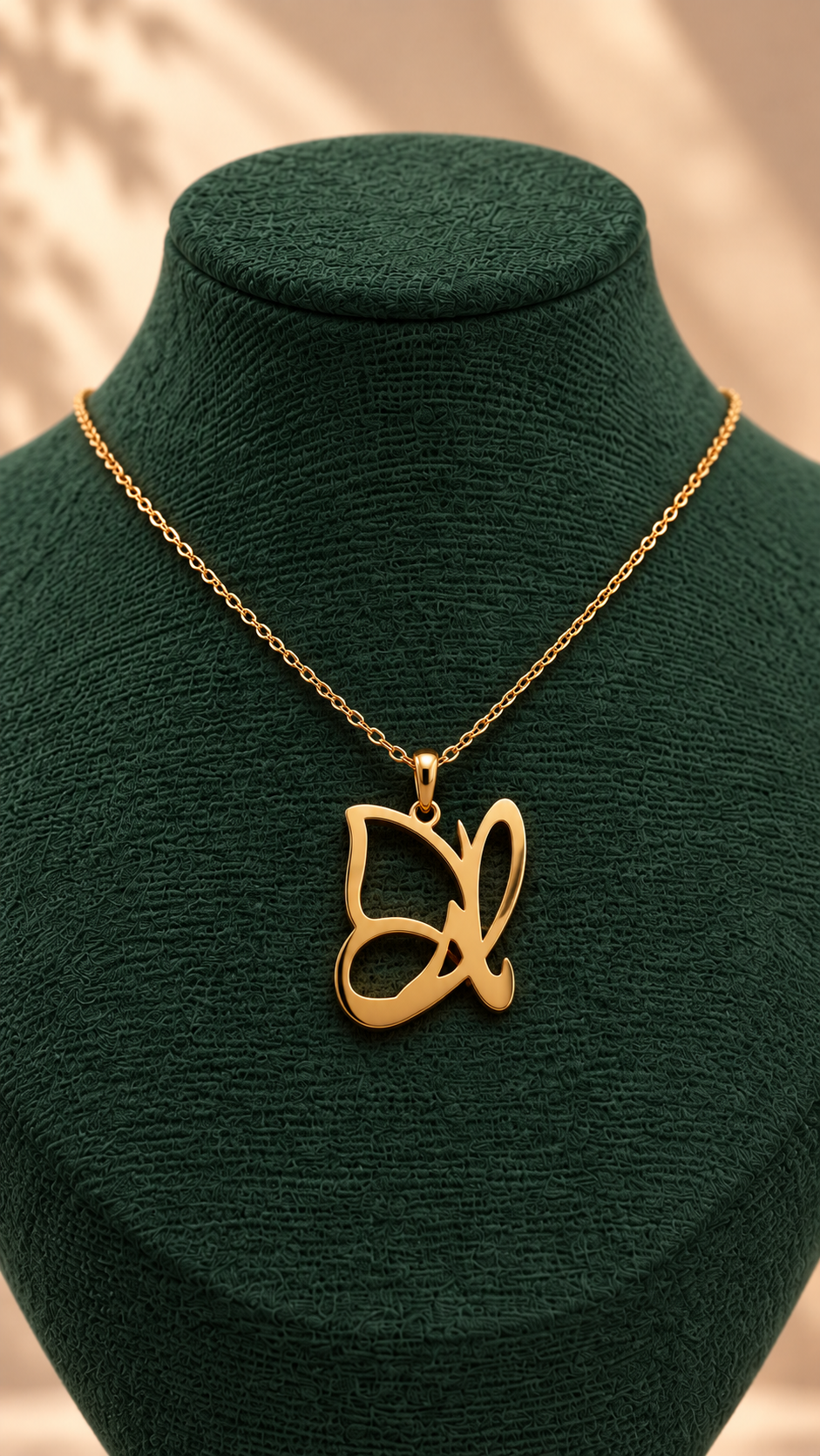 18K Solid Gold pendant