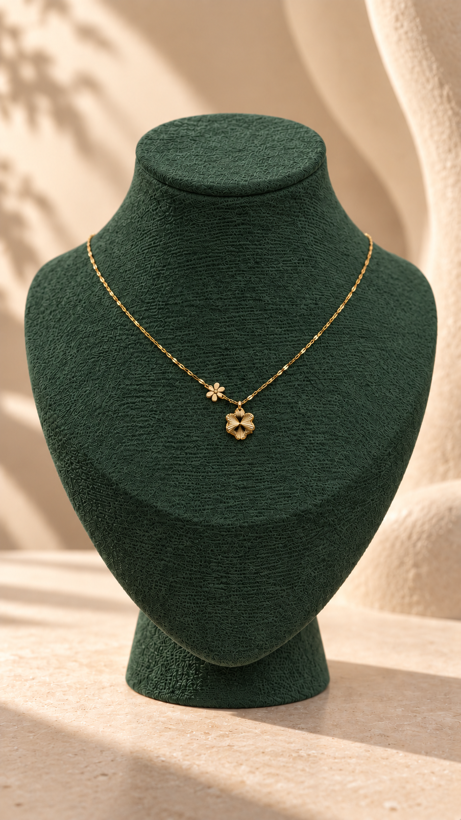 18K Solid Gold Minimal Necklaces