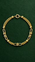 18K Solid Gold Bracelet No