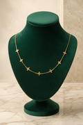 18K Solid Gold Minimal Necklace