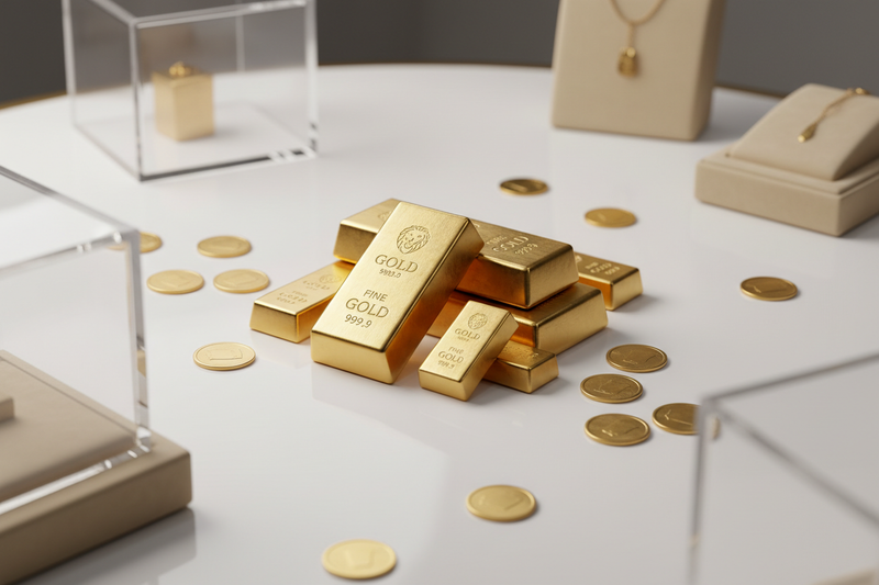 Bars and minimall coin gold