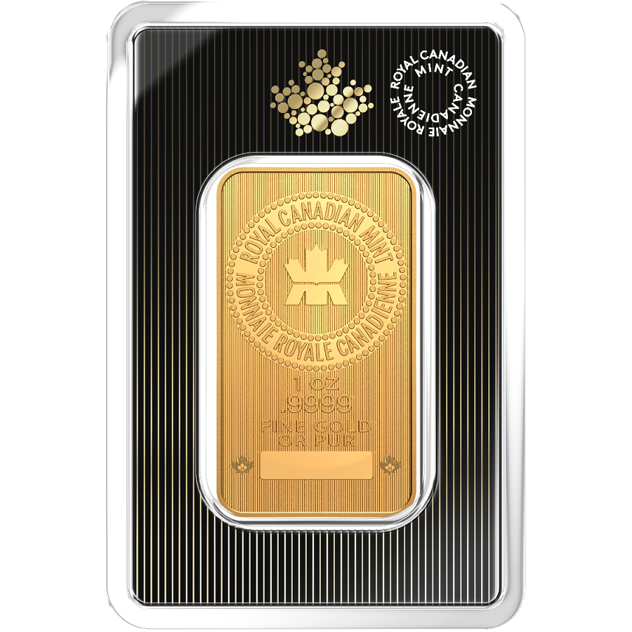 1 ounce gold bar from the Royal