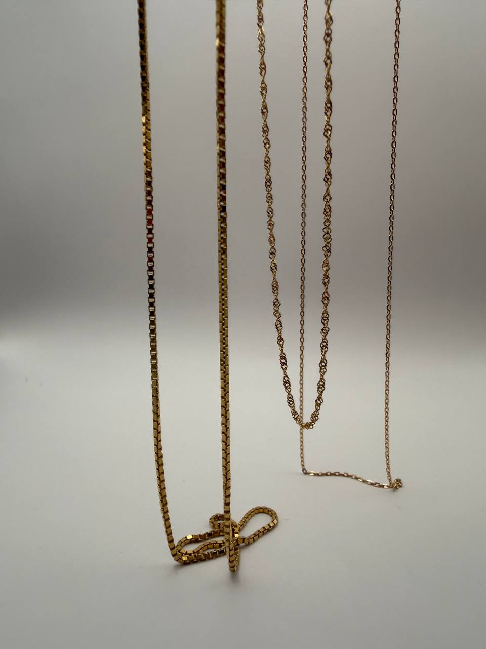 18K Pure Gold Necklace 1.9gr