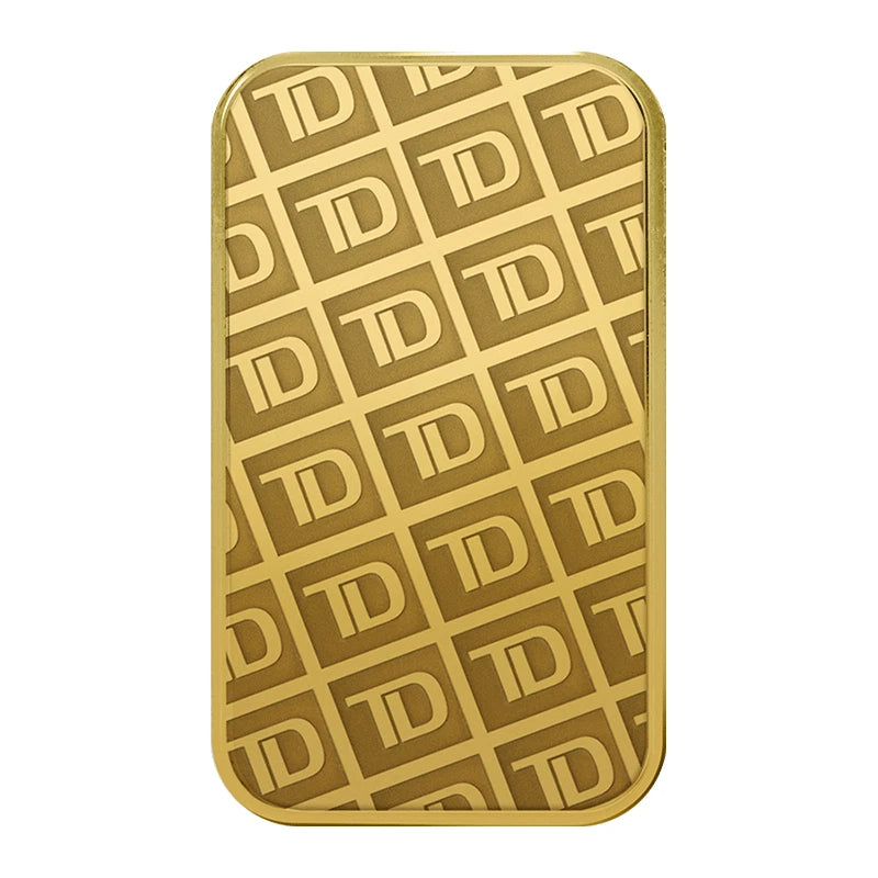 5 ounce gold bars from recognized refiners around the world.